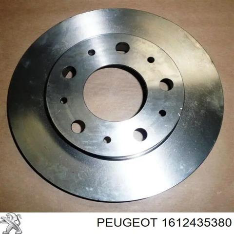 Передний тормозной диск 1612435380 PEUGEOT