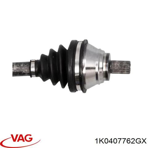 Привод правый 1K0407762GX VAG