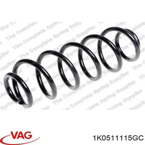 Пружина задняя Volkswagen Golf 6