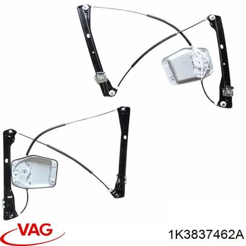 Механизм стеклоподъемника двери передней, правой 1K3837462A VAG
