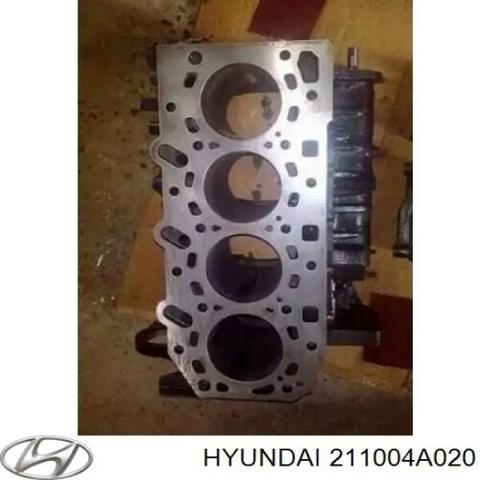 Блок цилиндров двигателя 211004A020 HYUNDAI