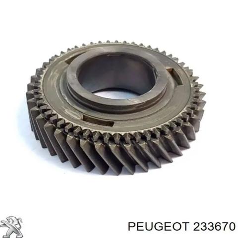 Шестерня 3-й передачи, ведомая 233670 PEUGEOT
