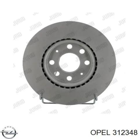 Пружина амортизатора передняя 312348 OPEL