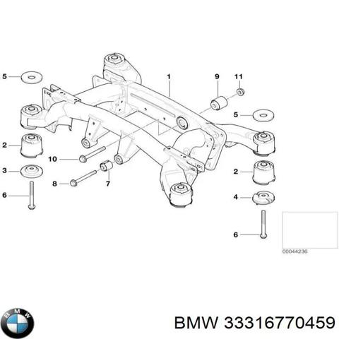 Подрамник задней подвески BMW X5