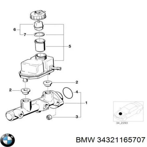 Бачек тормозной жидкости BMW X5