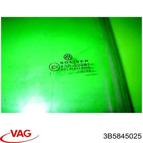 Стекло заднее левое 3B5845025 VAG