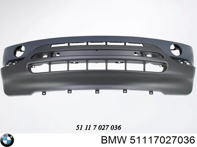 Бампер на авто 51117027036 BMW