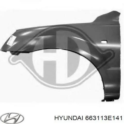 Крыло переднее левое 663113E141 HYUNDAI