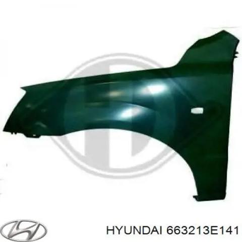Крыло переднее правое 663213E141 HYUNDAI