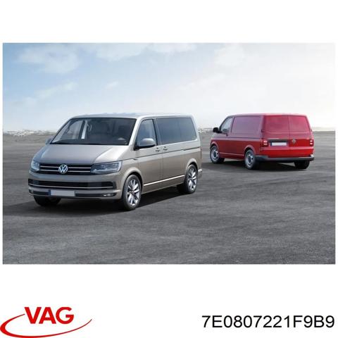 Бампер передний 7E0807221F9B9 VAG