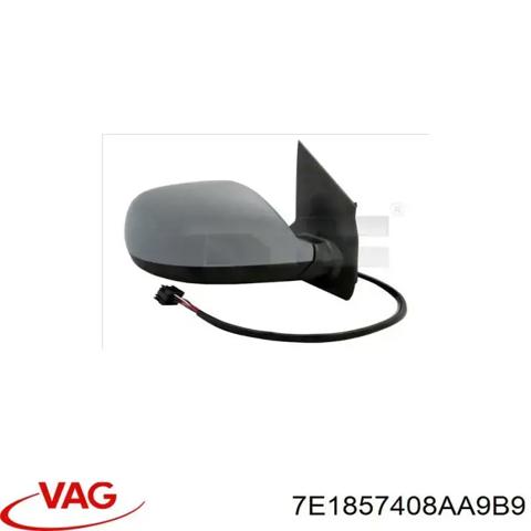 Правое боковое зеркало 7E1857408AA9B9 VAG