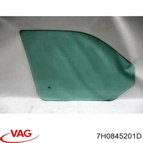 Стекло двери передней левой 7H0845201D VAG