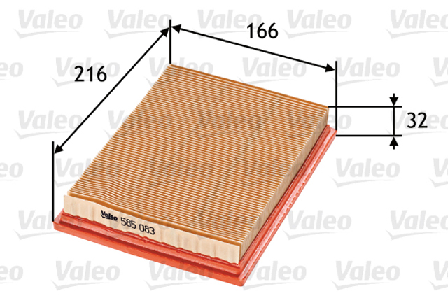 VALEO 585083 Фильтр воздушный в наличии Винница