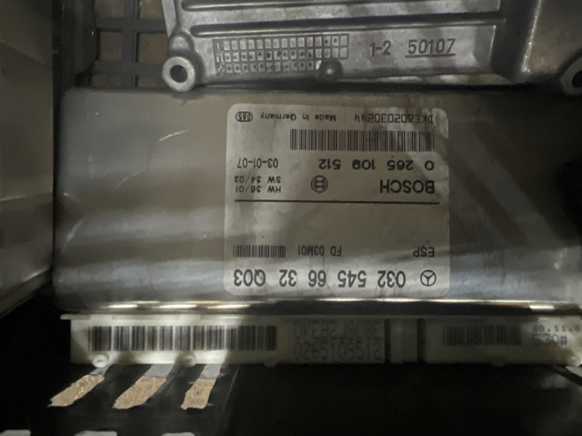 Блок управления ESP A0325456632 MERCEDES