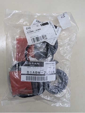 Ремкомплект тормозного суппорта переднего D1ABMJL00A NISSAN