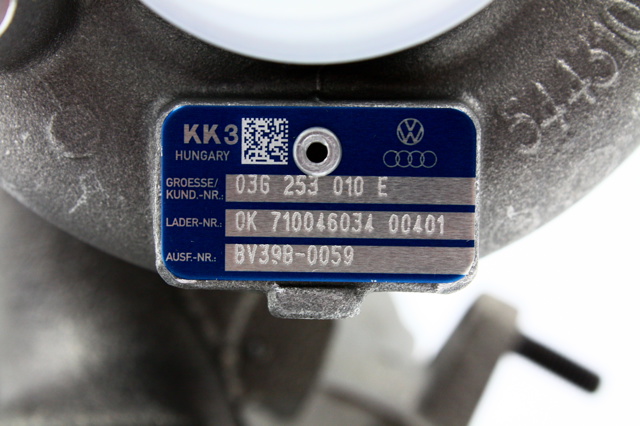 VAG 03G253010E Турбина в наличии Украина