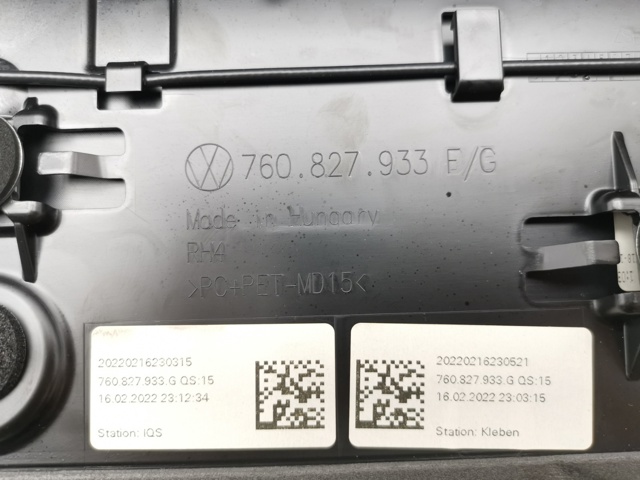 VAG 760827936A Спойлер багажника (двери 3/5-й задней) в наличии Харьков