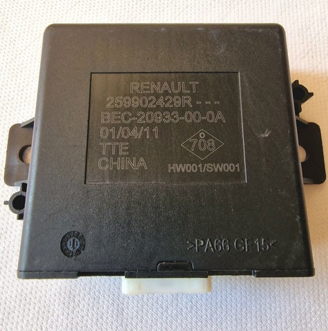Модуль (блок ЭБУ) управления парктроником 259902429R RENAULT