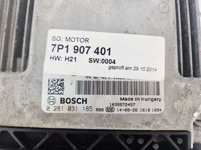 VAG 7P1907401 Модуль управления (ЭБУ) двигателем в наличии Тернополь