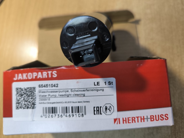 HB AUTOELEKTRIK 65451042 Насос-мотор омывателя стекла переднего в наличии Харьков