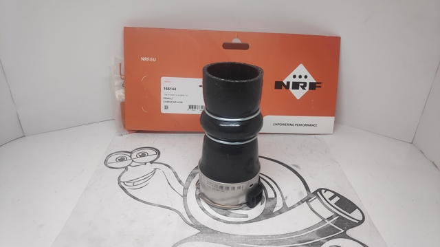 Патрубок воздушный, выход из турбины/компрессора (наддув) 166144 NRF