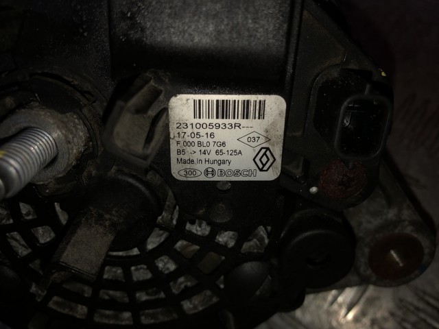 231005933R RENAULT Генератор купить в Ровно