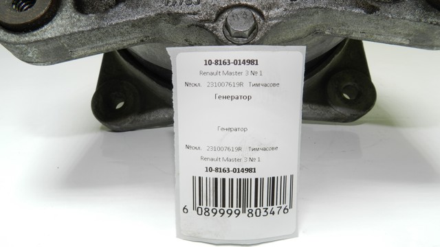 RENAULT 231007619R Генератор в наличии Днепр