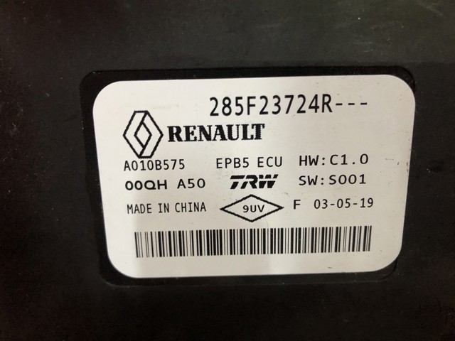 RENAULT 285F23724R Блок управления стояночного тормоза в наличии Ровно