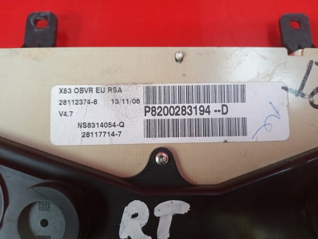 RENAULT 8200283194 Панель приборов в наличии Тернополь