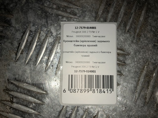 PEUGEOT 9800920080 в наличии Украина