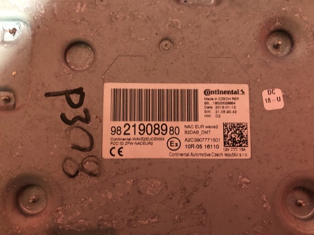 PEUGEOT 9821908980 в наличии Чернигов