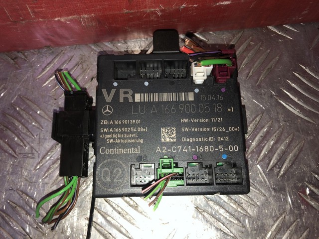 A1669000518 MERCEDES Блок комфорта передней двери купить в Львов