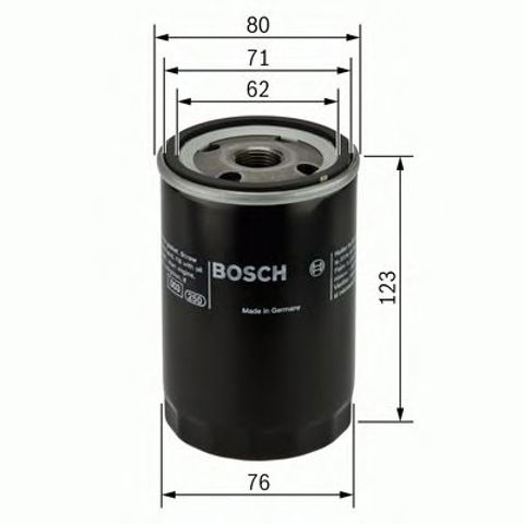 0451103314 BOSCH Фильтр масляный купить в Николаев