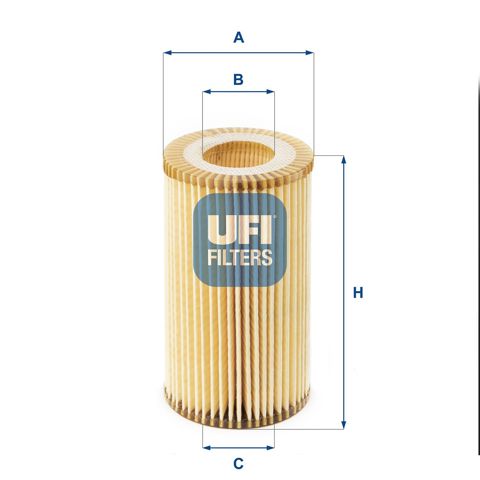 UFI 2500200 Фильтр масляный в наличии Каменское