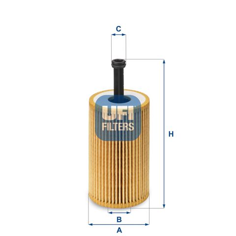 UFI 2503200 Фильтр масляный в наличии Житомир