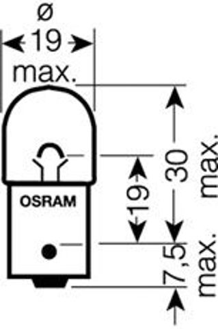 5009 OSRAM Лампочка купить в Одесса