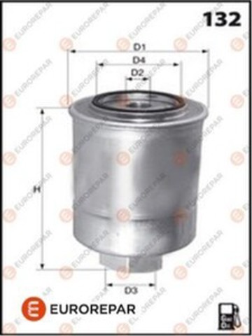 EUROREPAR E148109 Фильтр топливный в наличии Хмельницкий