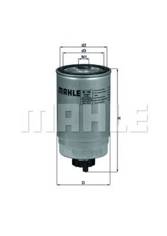 KC140 MAHLE Фильтр топливный купить в Николаев