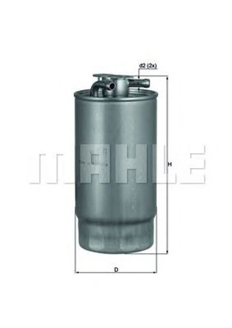 MAHLE KL1601 Топливный фильтр в наличии Полтава