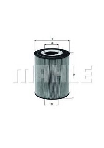 OX146D MAHLE Масляный фильтр купить в Черкассы
