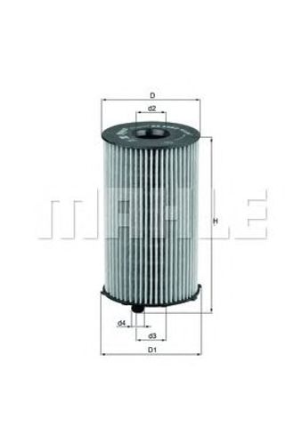 MAHLE OX2052D Масляный фильтр в наличии Кривой Рог