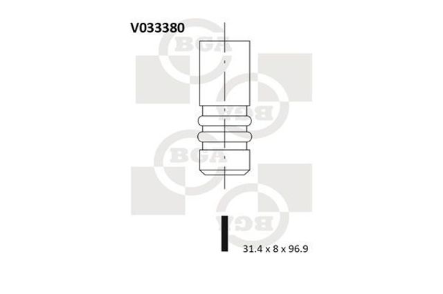 V033380 Выпускной клапан купить Черкассы