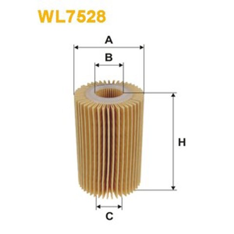 WL7528 WIX Фильтр масляный купить в Полтава