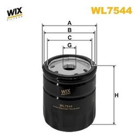 WL7544 Масляный фильтр купить Житомир