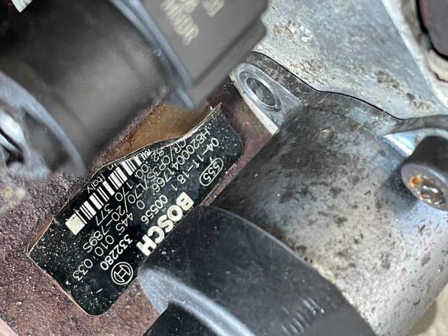 Насос топливный высокого давления 0445010033 RENAULT