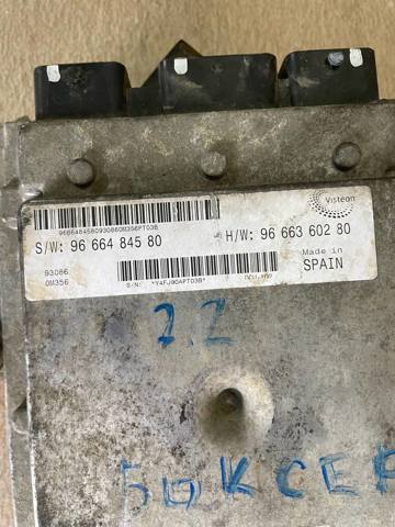 9666360280 FIAT Модуль управления (ЭБУ) двигателем купить в Полтава