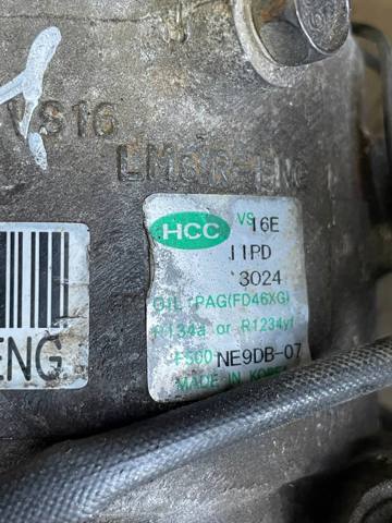 HCC F500NE9DB07 Компрессор кондиционера в наличии Николаев