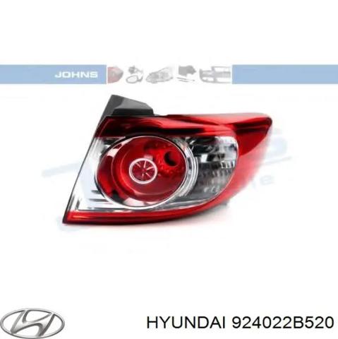 924022B520 HYUNDAI Фонарь задний правый внешний купить в Запорожье