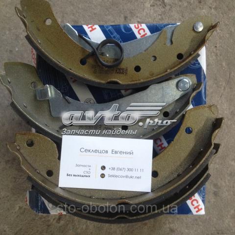 BOSCH 0986487552 Колодки тормозные задние барабанные в наличии Львов