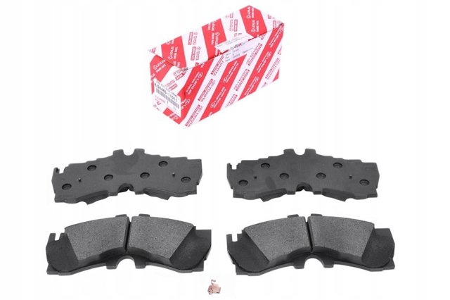 Колодки тормозные дисковые комплект 0446511011 TOYOTA